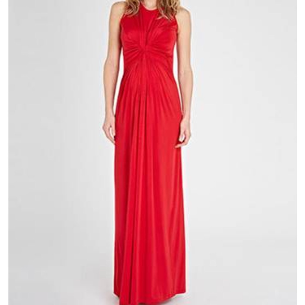 Isabella Oliver Florence Maternity Dress / Gown Red Holiday Us Size 8.